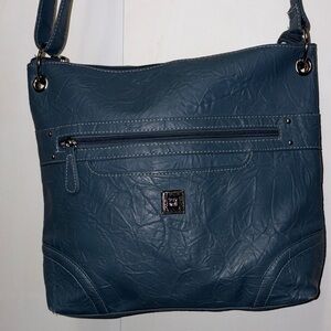 Stone Mountain Blue Shoulder Bag